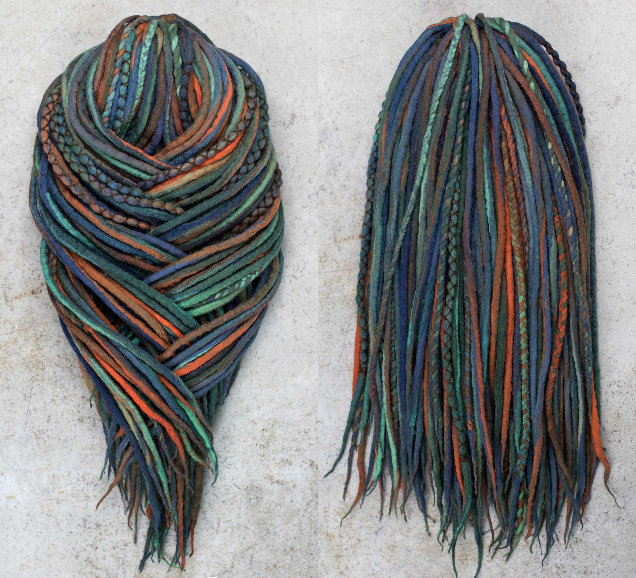 Dreadlock extensions clearance wool