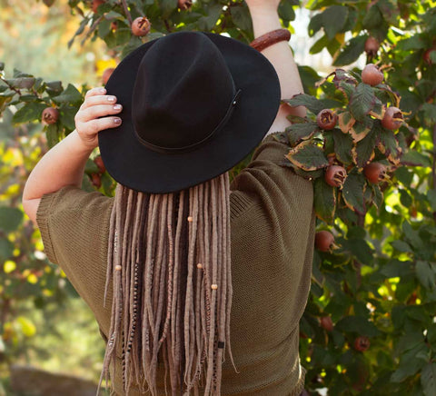 Ash Blonde Viking Wool Dreads