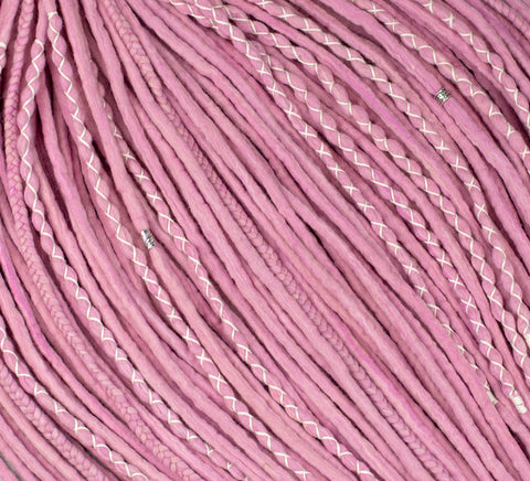 Candy set of 10 pcs wool dreads bundle
