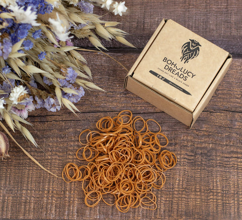 Forest fairy wool dreadlock extensions - full set