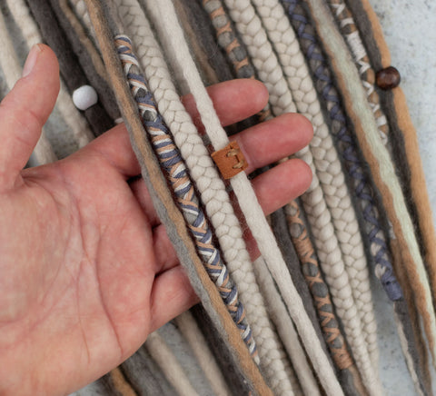 Earth Viking Dreadlock Extension Ponytail