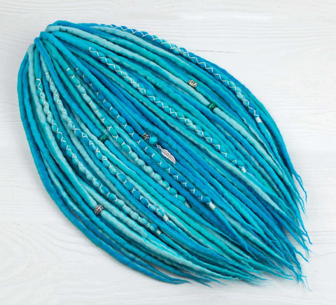 Everblue wool dreads