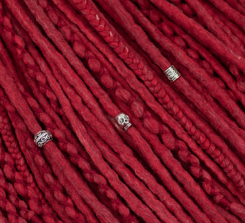 Flamenco set of 10 pcs wool dreads bundle
