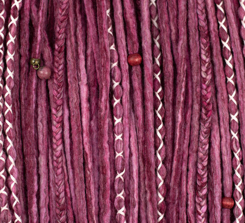 Lipstick set of 10 pcs wool dreads bundle