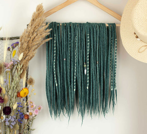 Mojito set of wool dreads