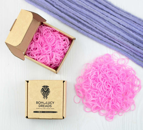 Vivid A Box Contains 95 Pink Rubber Bands Landscape in 4K Vivid A Box Contains 95 Pink Rubber Bands Landscape in 4K