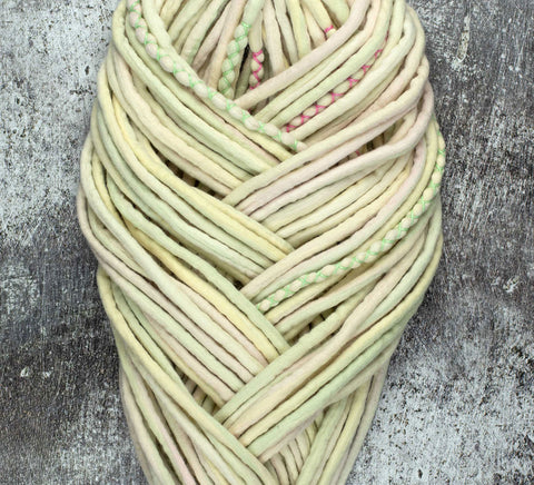 Spring wool dreads