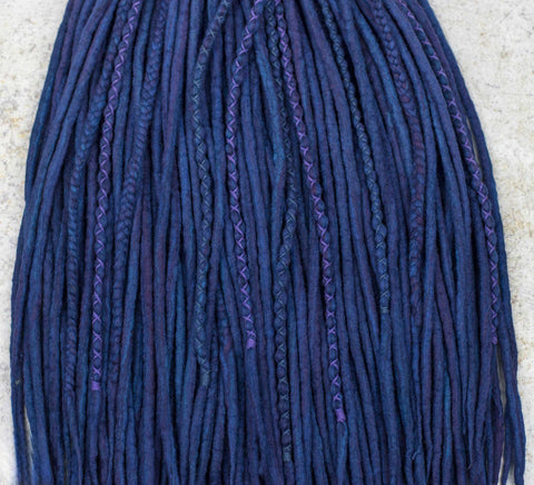 Universe wool dreads