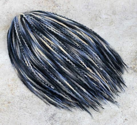 Winter wool dreads