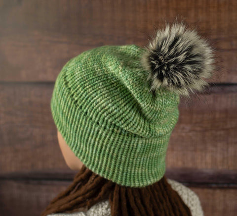 Winter hat for dreadlocks "Woodland"