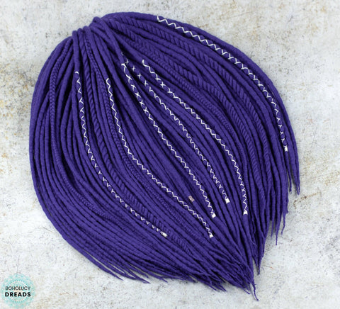 Iris wool dreads